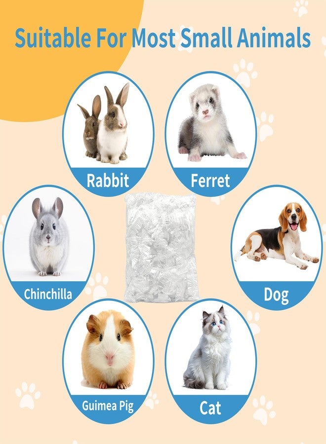 brougetme Disposable Cage Liner Bags (100-Pack) - 26'' X 18'' Clear Plastic Rabbit Cage Liners, Leak-Proof Toilet Film for Bunny, Guinea Pig, Hamster, Hedgehog & Small Animals - Universal Crate Tray Covers for - Image 2